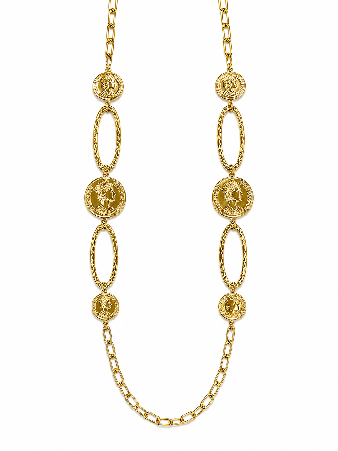 Ketting ‘Milan Coin’ Gold
