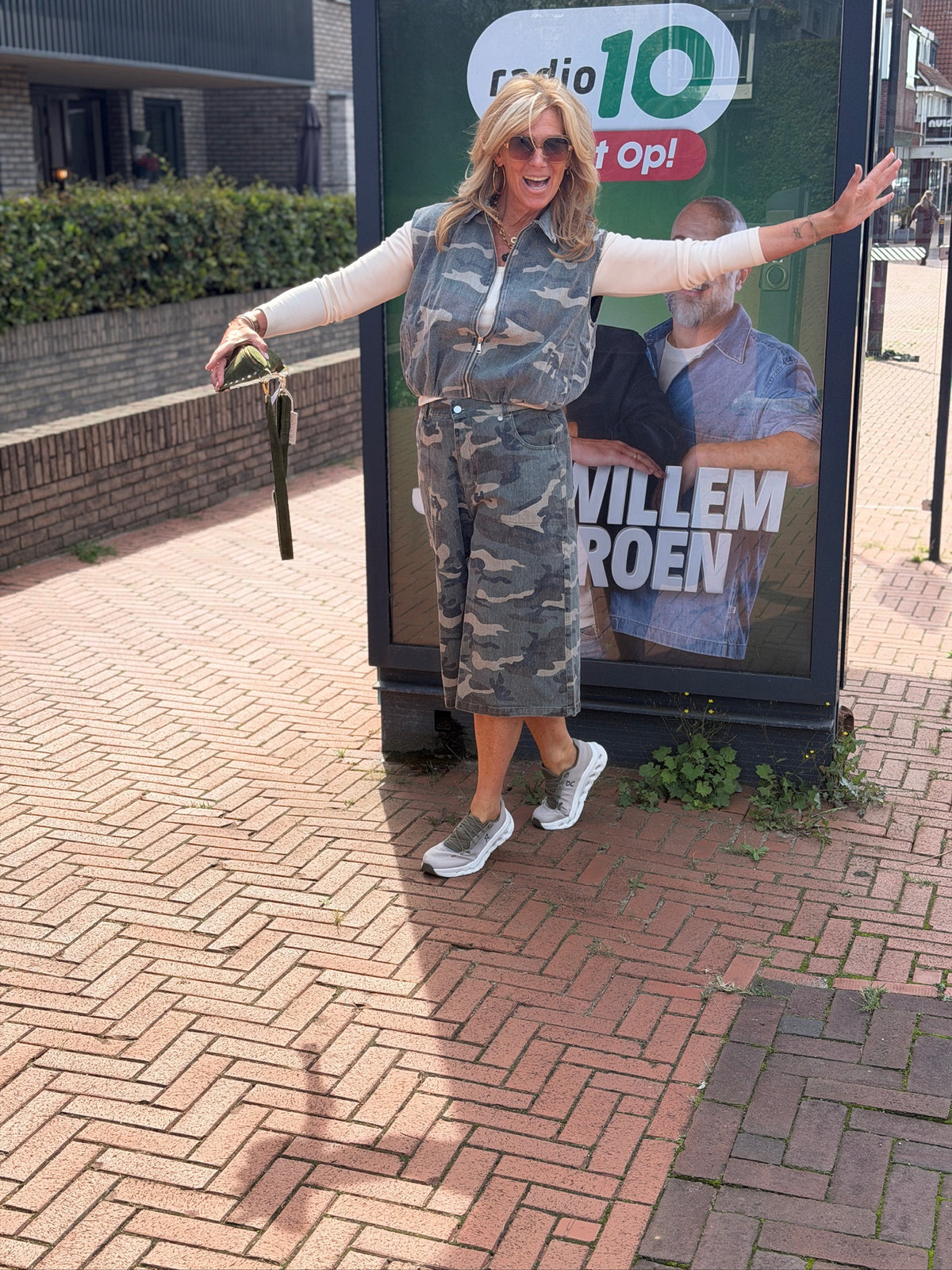Gilet camouflage Ambika