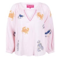 Blouse Place du Soleil 'Crab'