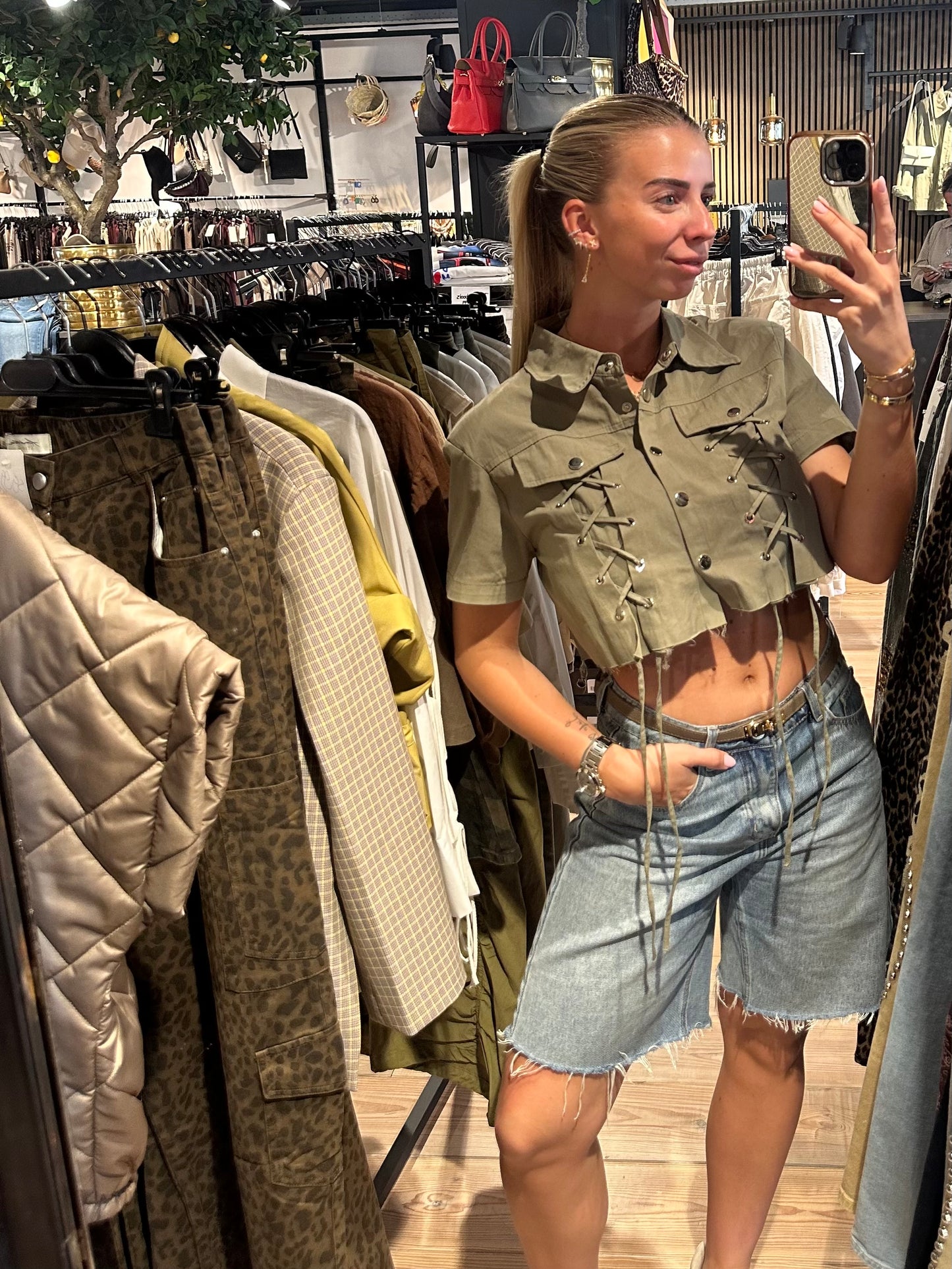 Blouse 'Lace-Up'