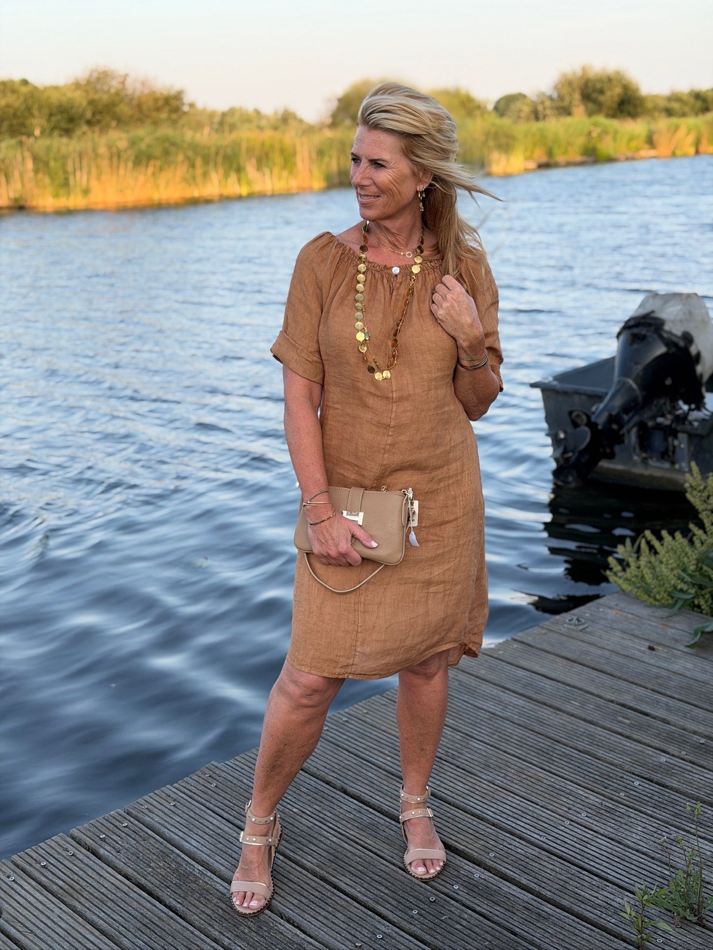 Jurk linnen ‘Puro Lino’