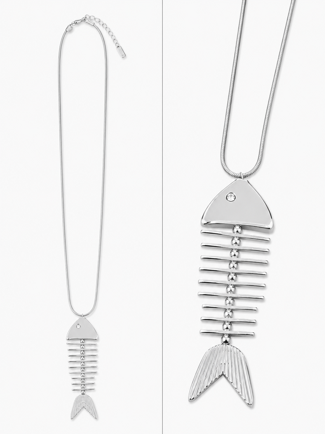 Ketting ‘Big Fish’ Silver