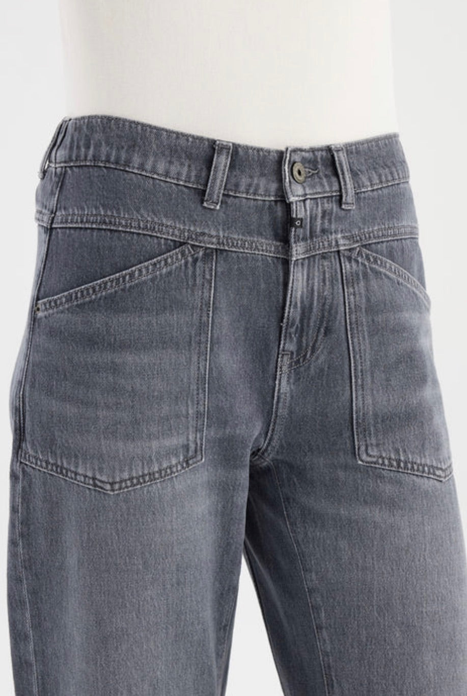 COJ jeans 'Selena' dark grey vintage