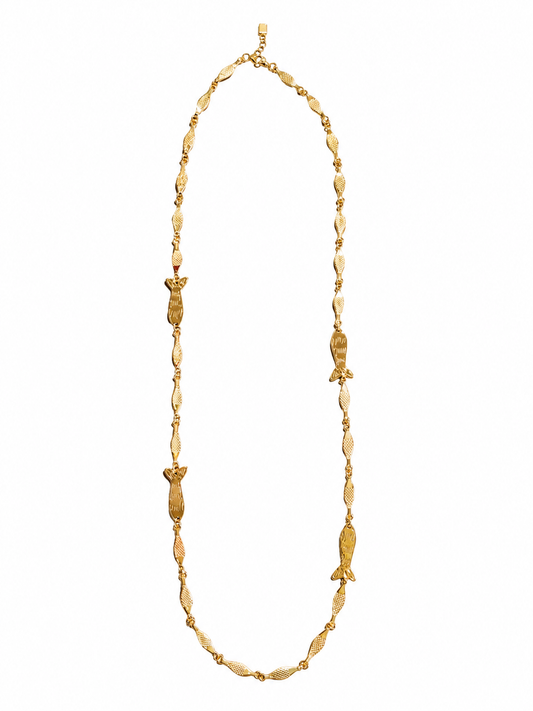 Ketting ‘Gold Fish’ Gold
