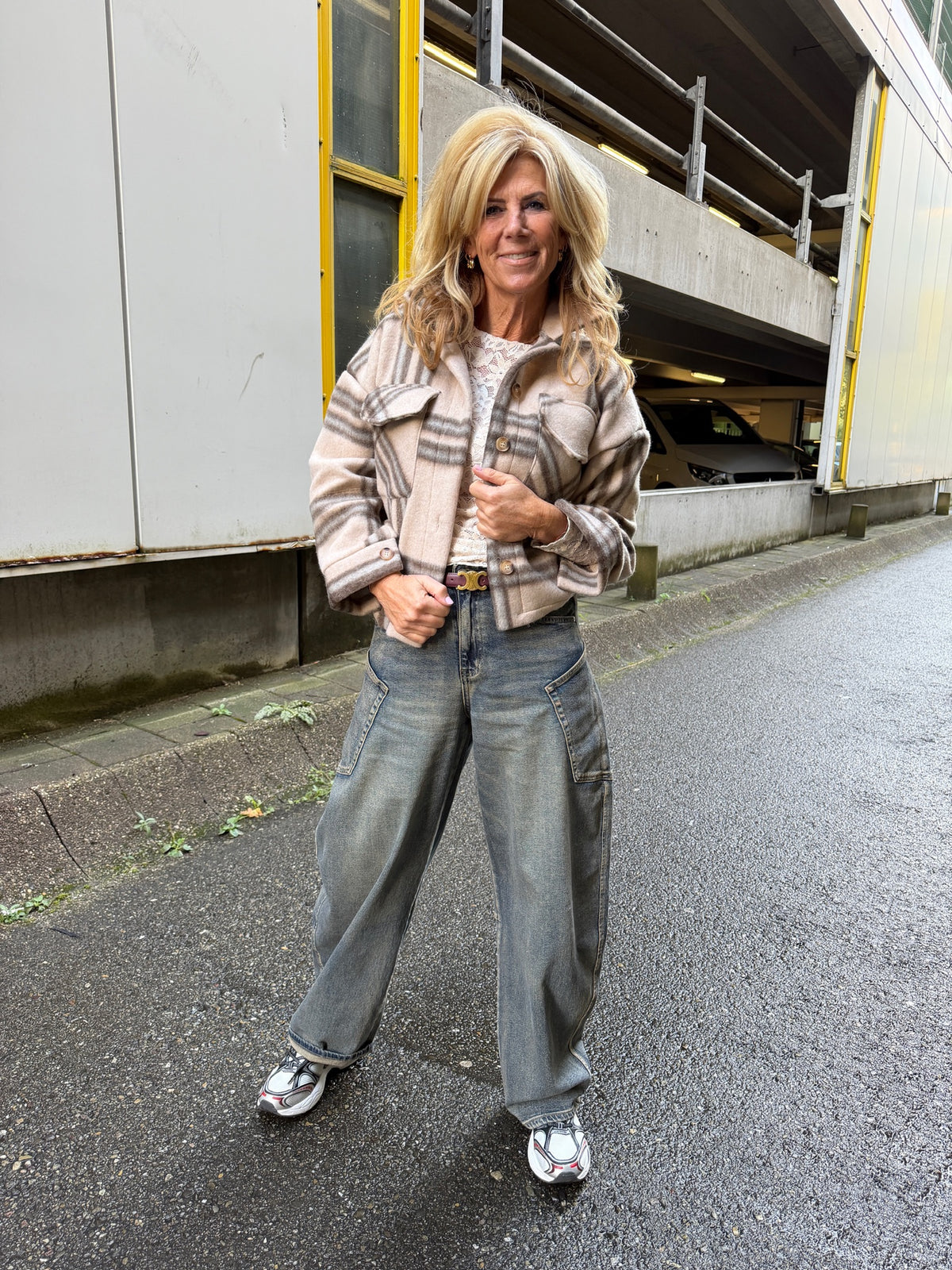Vest tussenjas ‘Ruit’