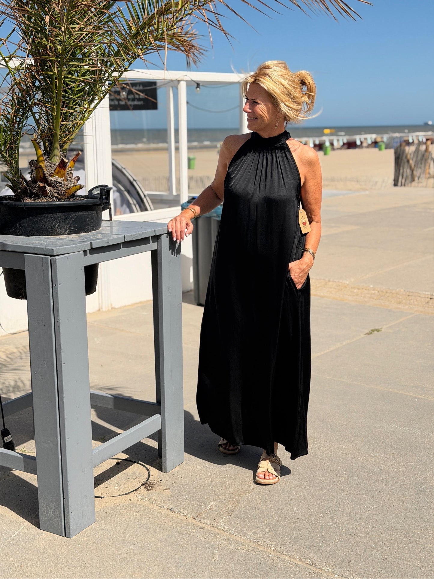 Jurk ‘Satin beach’