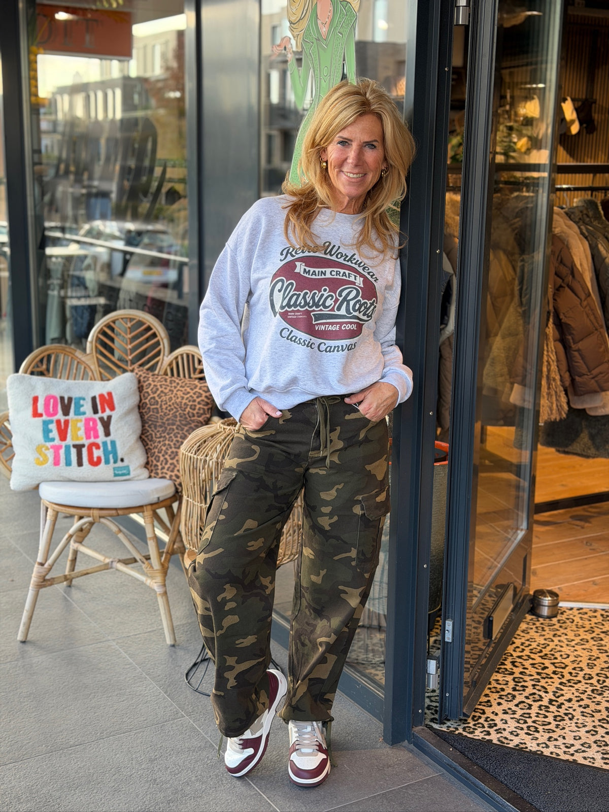 Jeans camouflage ‘Laulia’