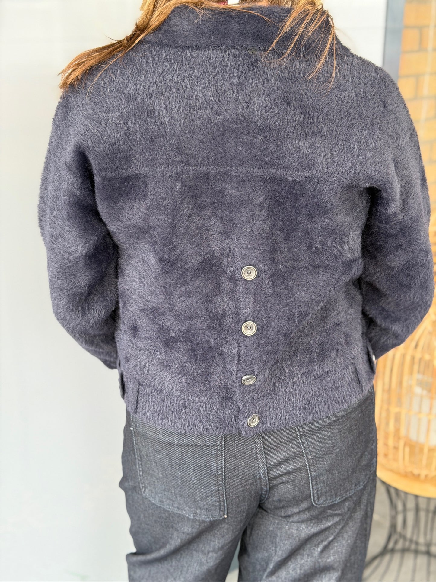 Boxy jacket vestje ‘Bubbly’ Rino & Pelle