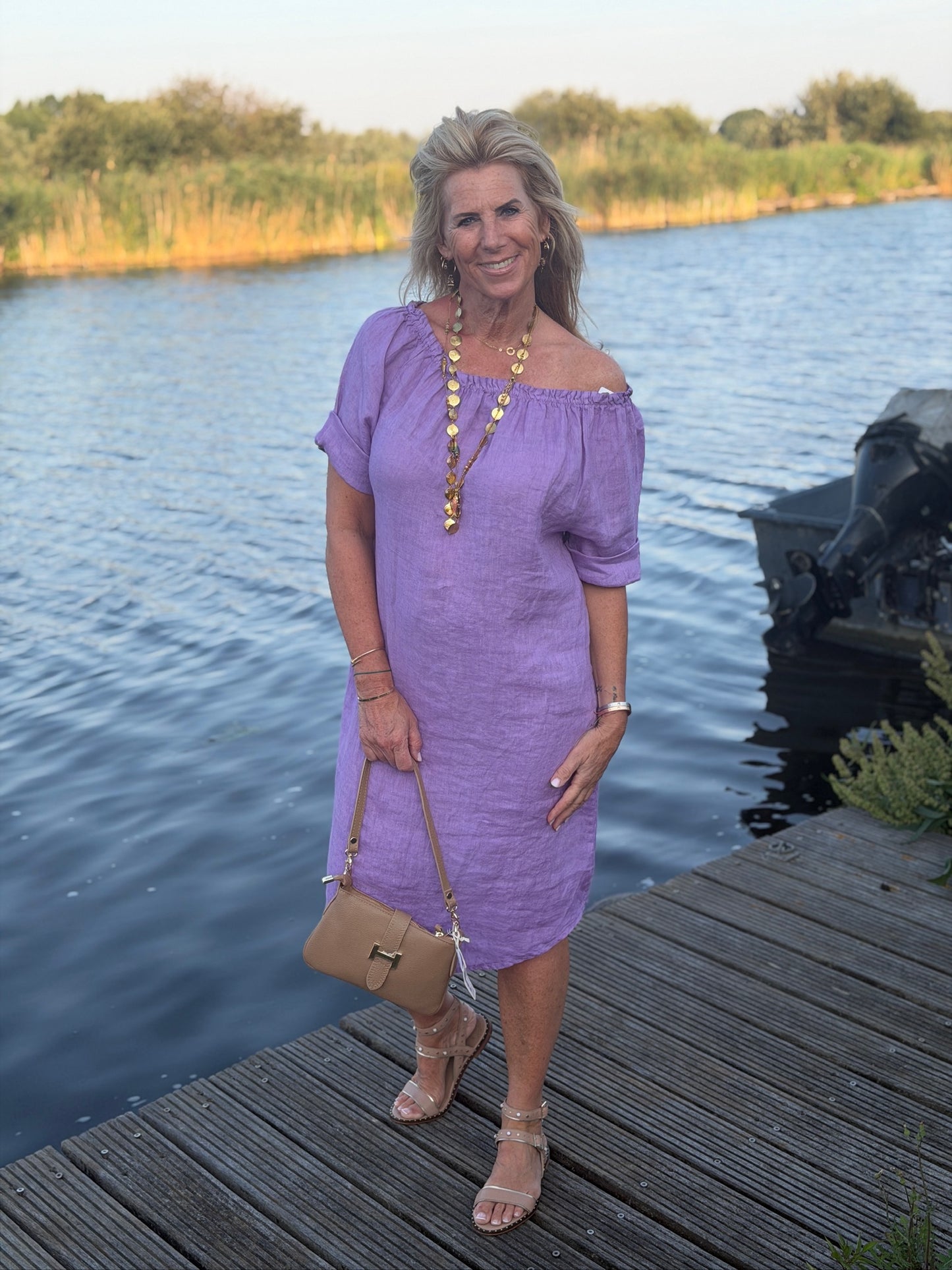 Jurk linnen ‘Puro Lino’