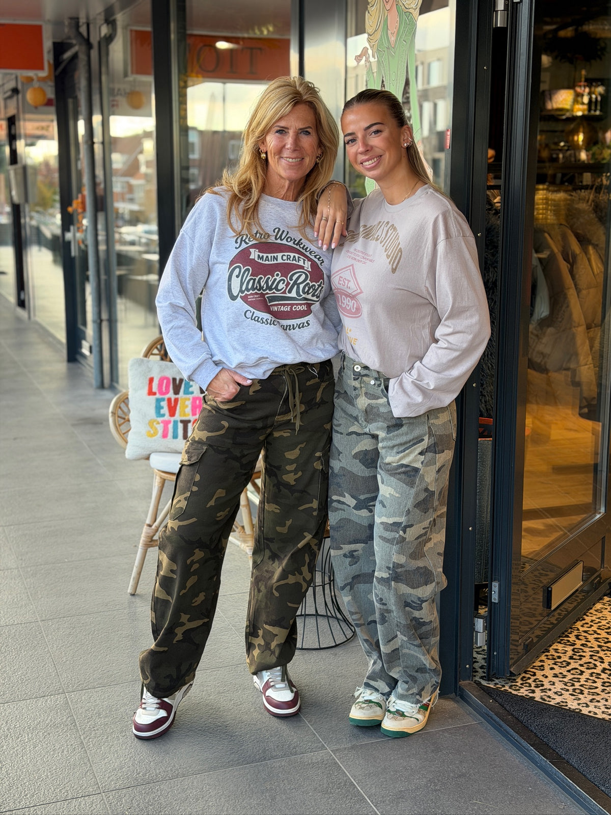 Jeans camouflage ‘Laulia’