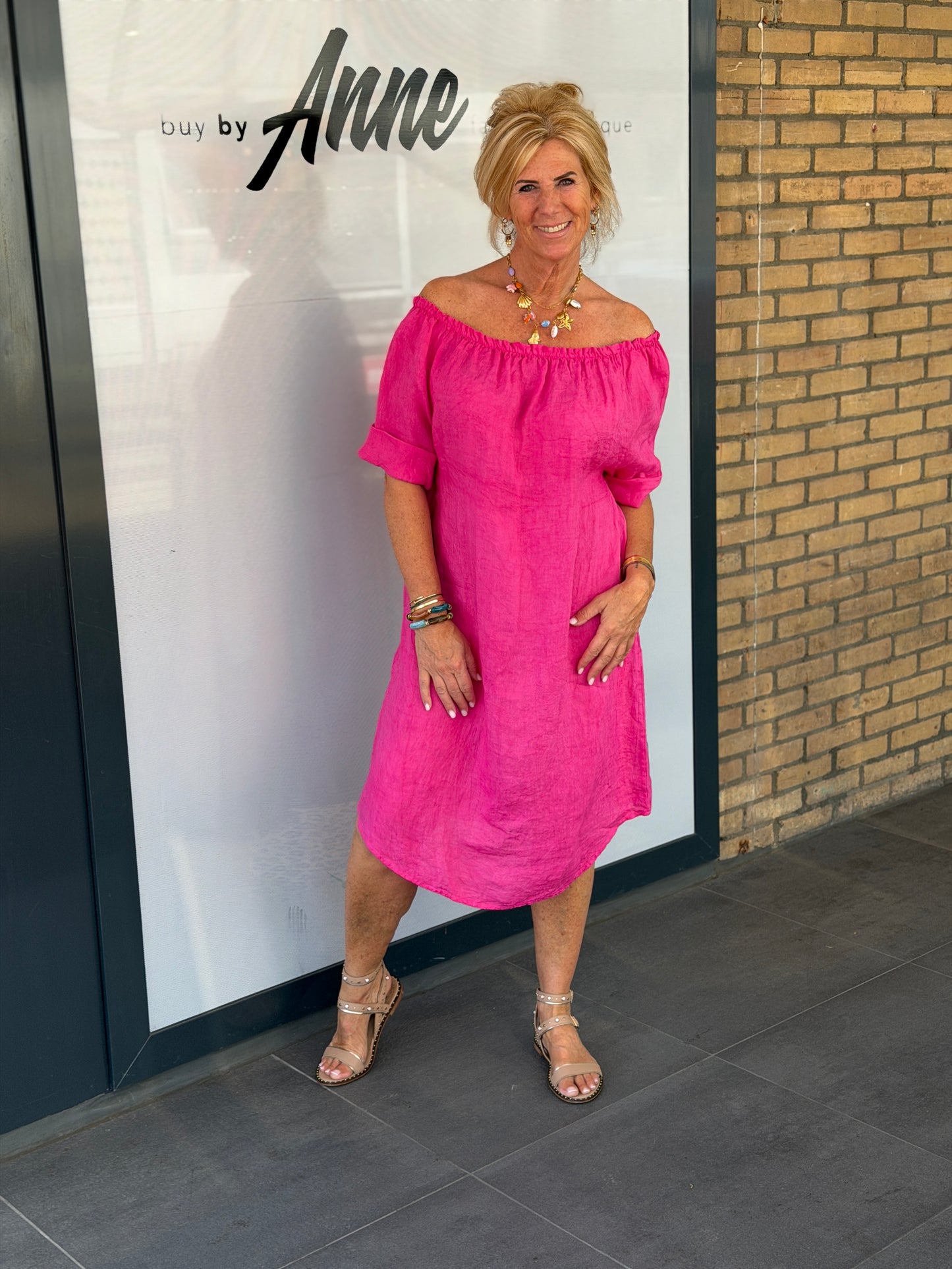 Jurk linnen ‘Puro Lino’