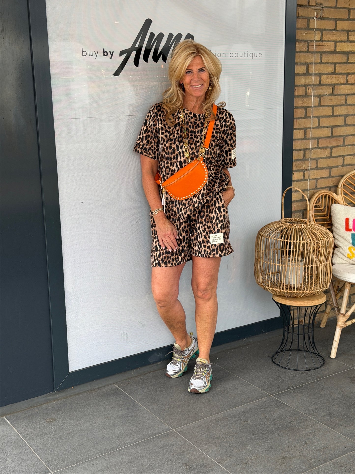 Comfyset ‘Perfect’ panter korte broek