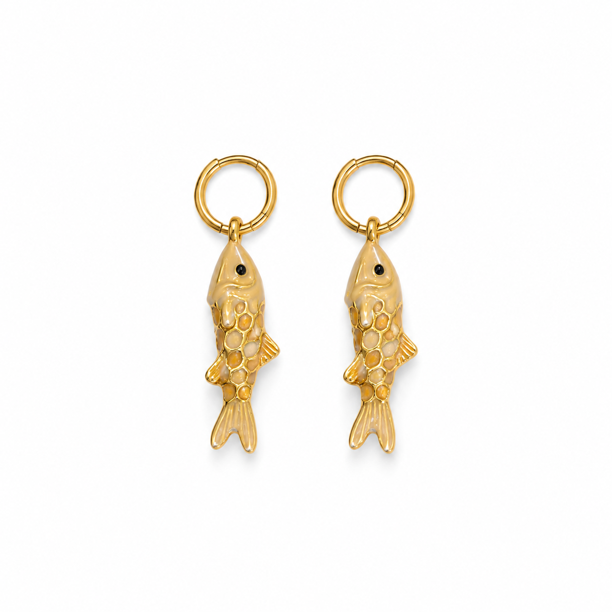 Earrings ‘Bella Fish’ Gold