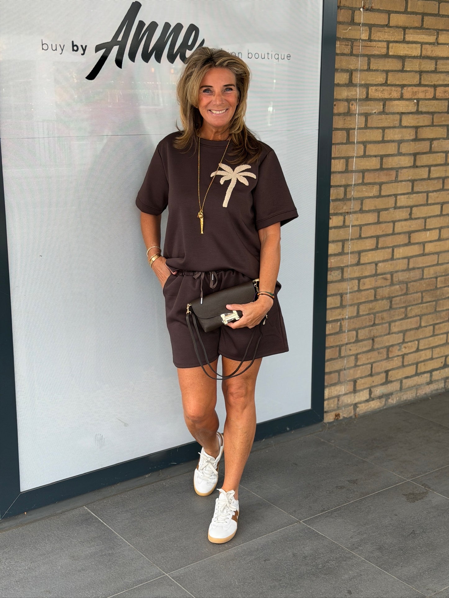 Comfyset ‘Teddy’ korte broek