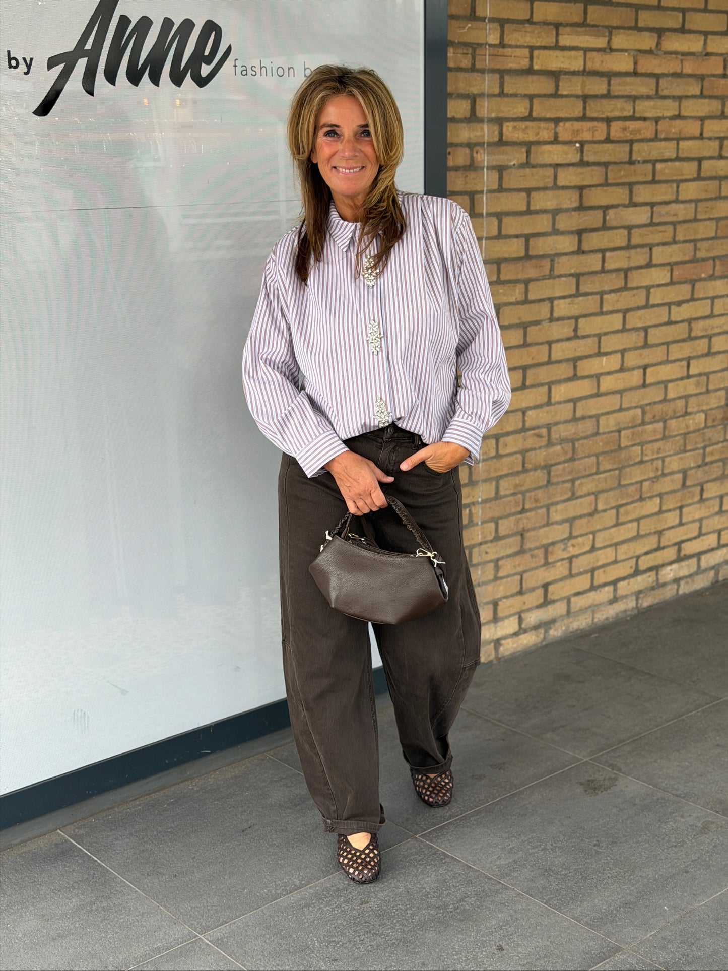 Blouse ‘Sterre’ streep