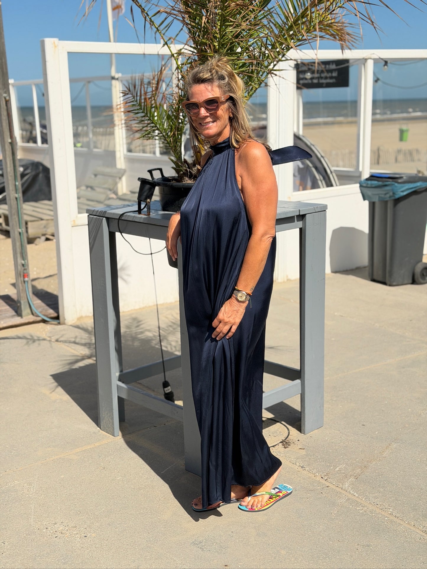 Jurk ‘Satin beach’