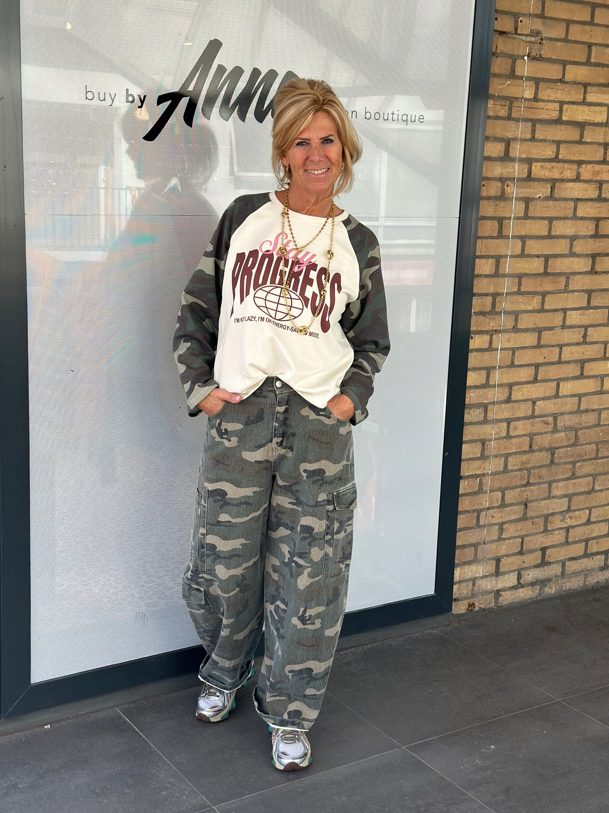Broek Ambika 'Caby' camouflage