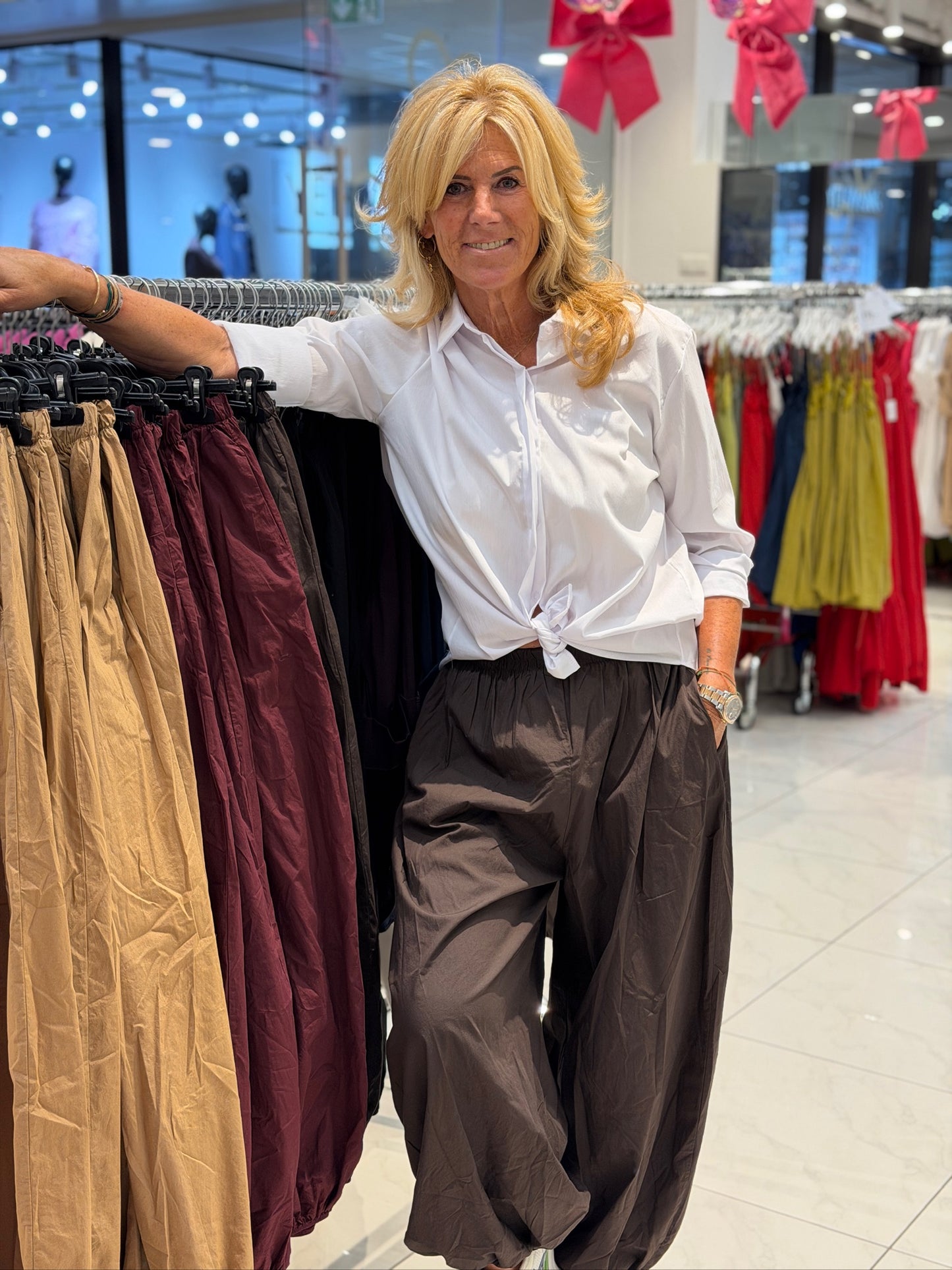 Broek ‘Alice’ effen