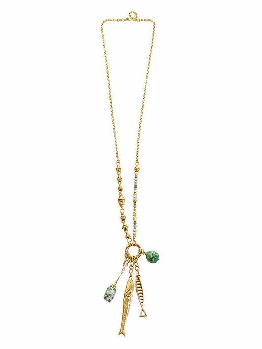 Ketting ‘Green Fish’