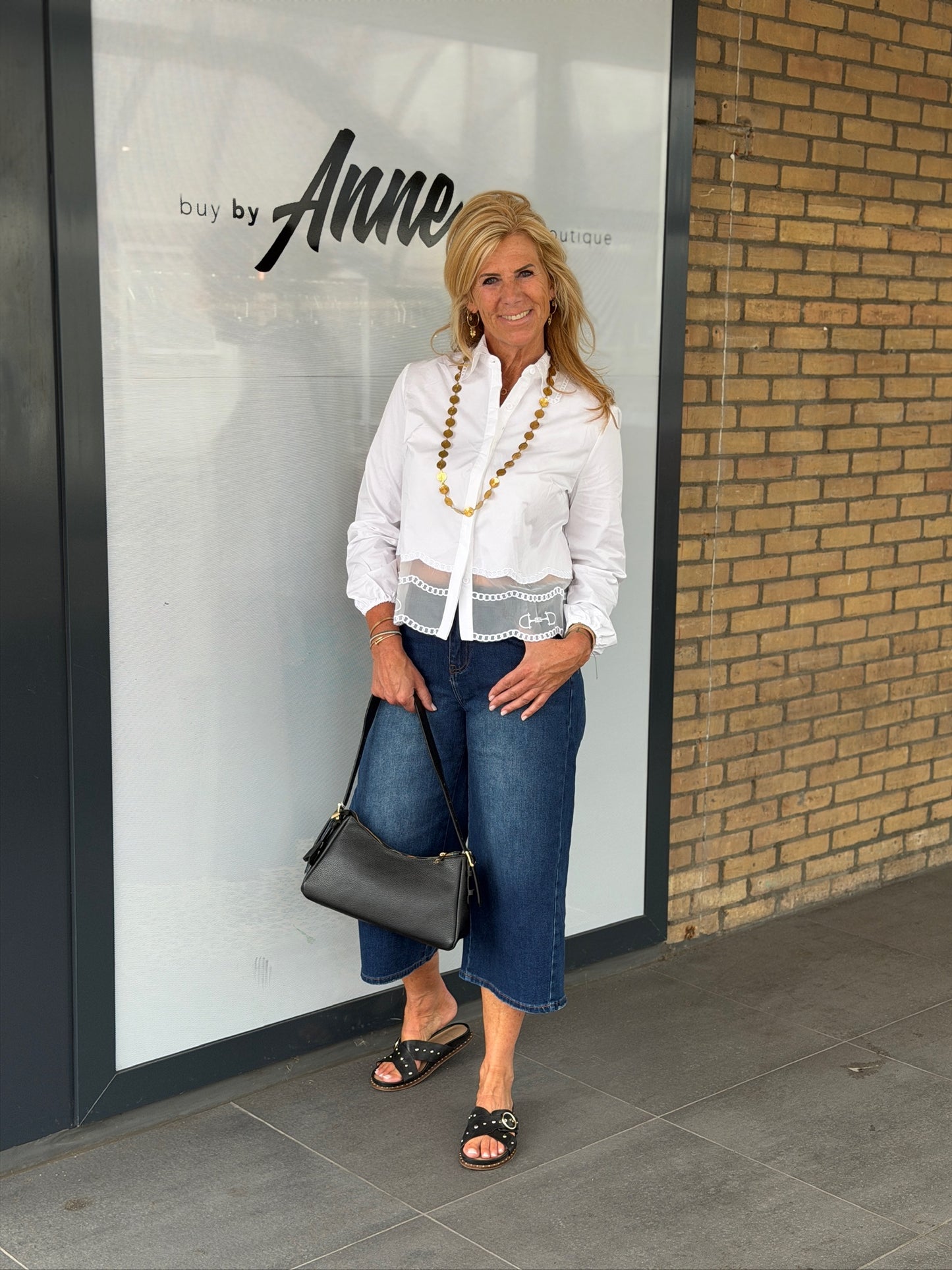 Jeans culotte ‘Daphne’