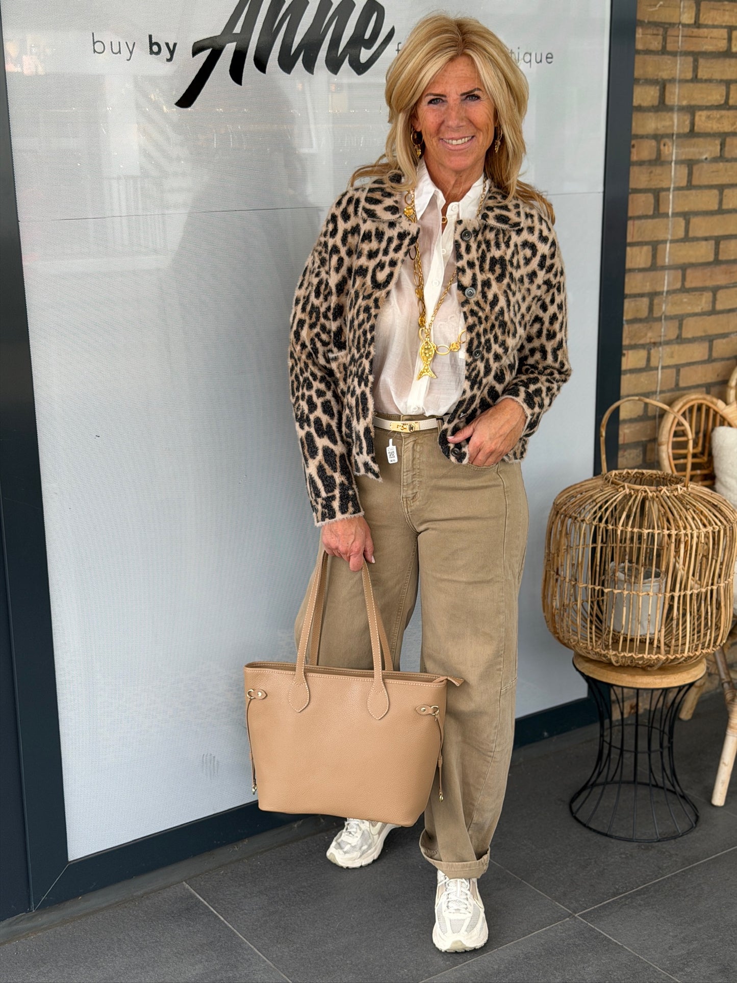 Boxy jacket vestje ‘Bubbly’ Rino & Pelle