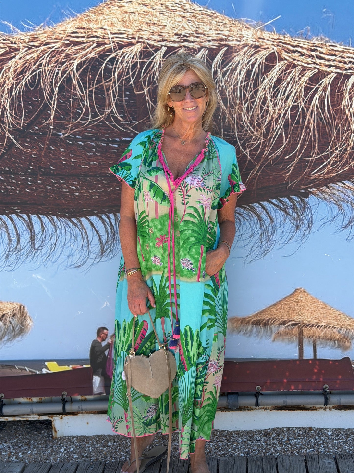 Jurk Place du Soleil 'Palm'