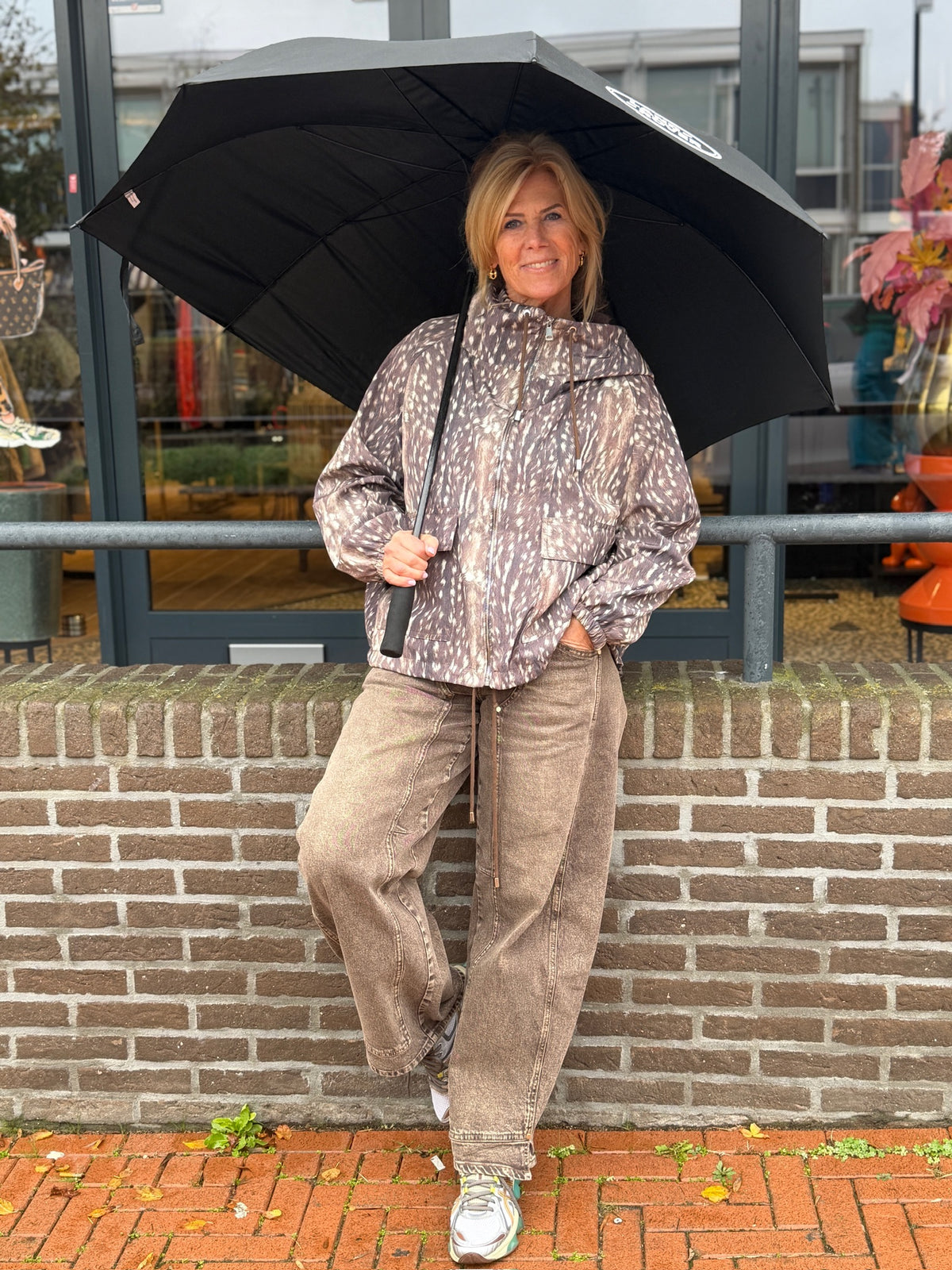 Jeans Queen Hearts brown