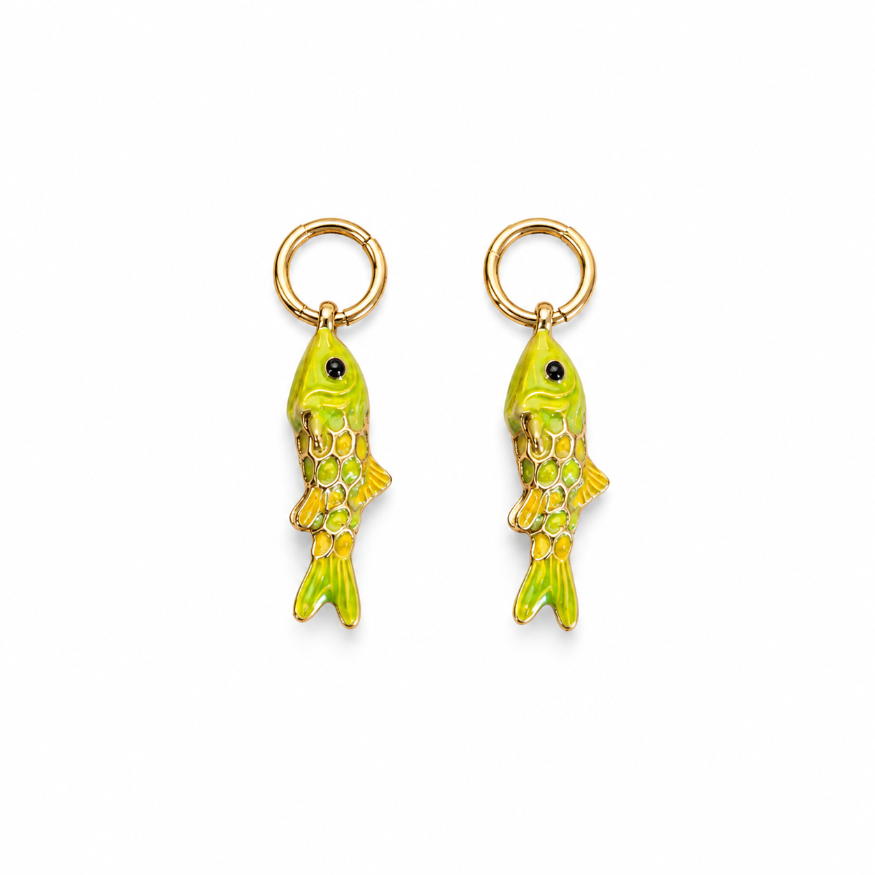 Earrings ‘Bella Fish’ Gold