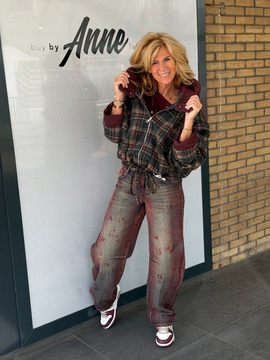 Queen Hearts barrel jeans ‘Soof’