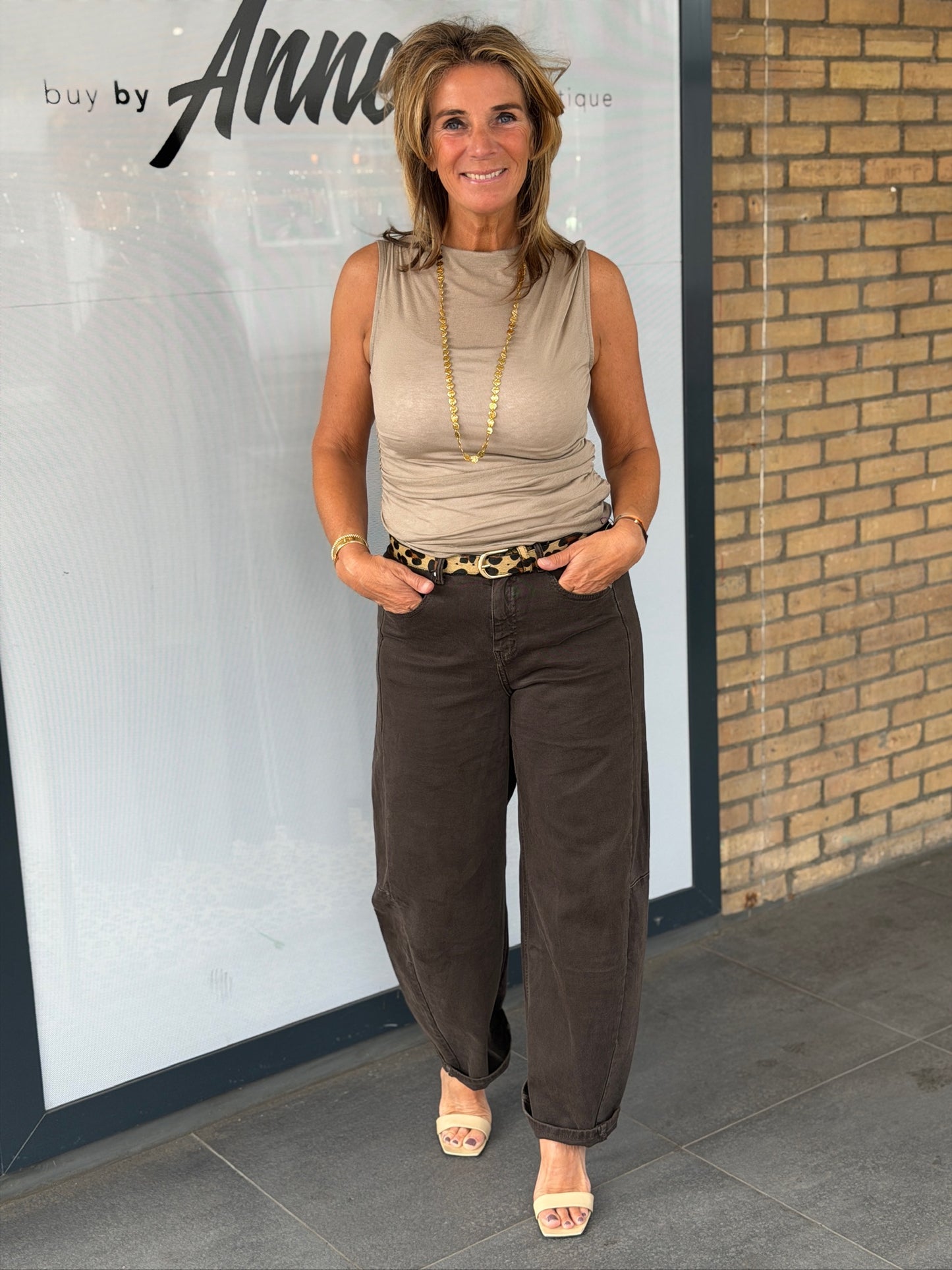 Top ‘Smocked Waist’ Ambika