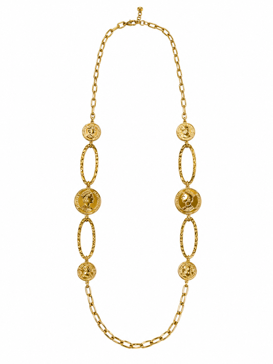 Ketting ‘Milan Coin’ Gold