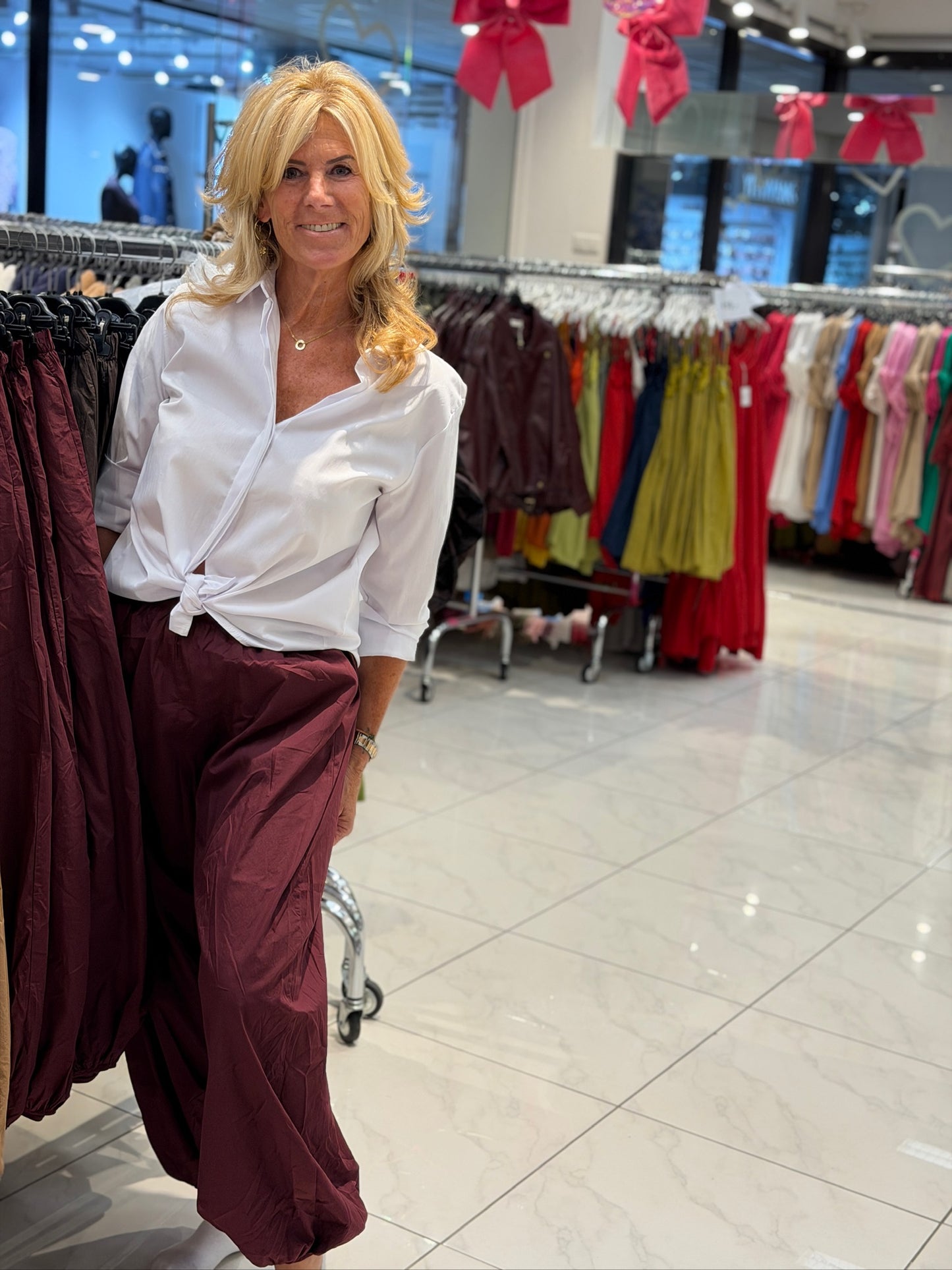 Broek ‘Alice’ effen