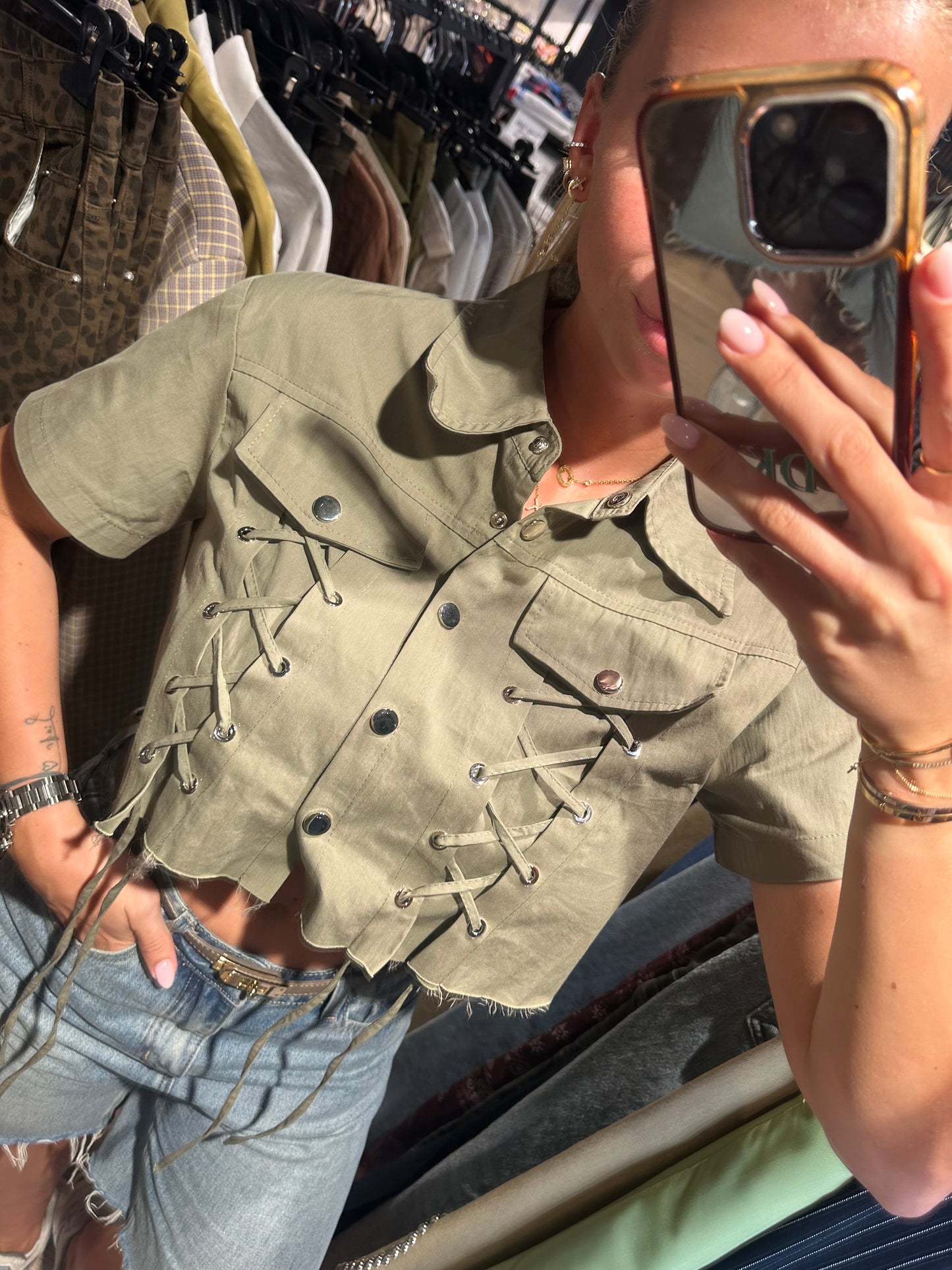 Blouse 'Lace-Up'