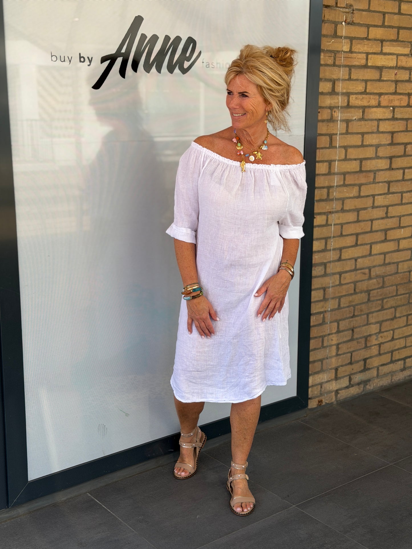 Jurk linnen ‘Puro Lino’