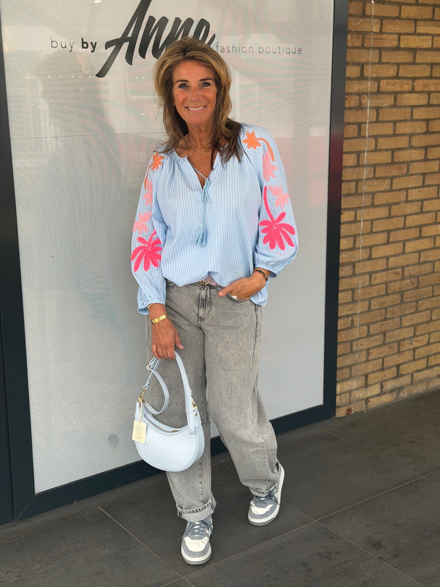 Blouse ‘Palm Neon’