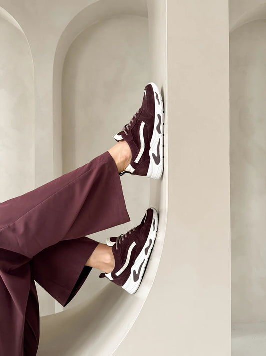 Sneakers Juul&Belle Oslo burgundy