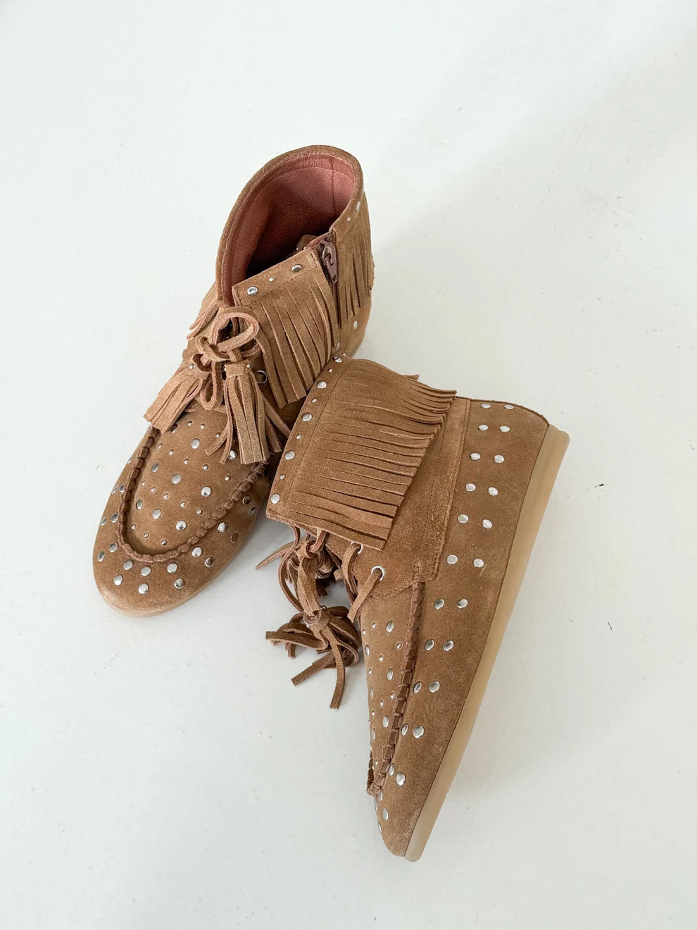 Fringe Boots Juul&Belle beige