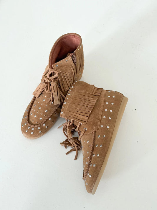 Fringe Boots Juul&Belle beige