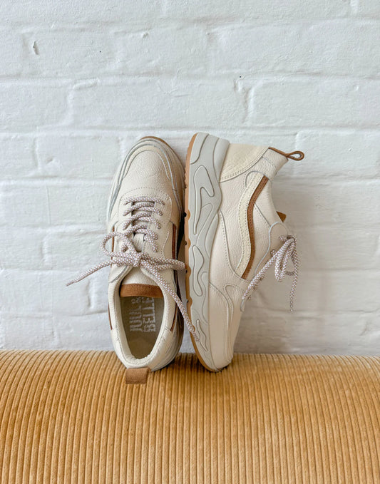 Sneakers Juul&Belle Oslo beige tabacco