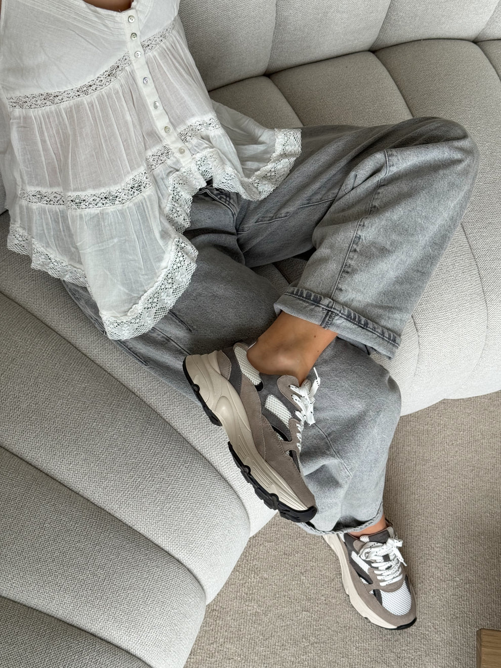 Sneakers Juul&Belle Ohio grey