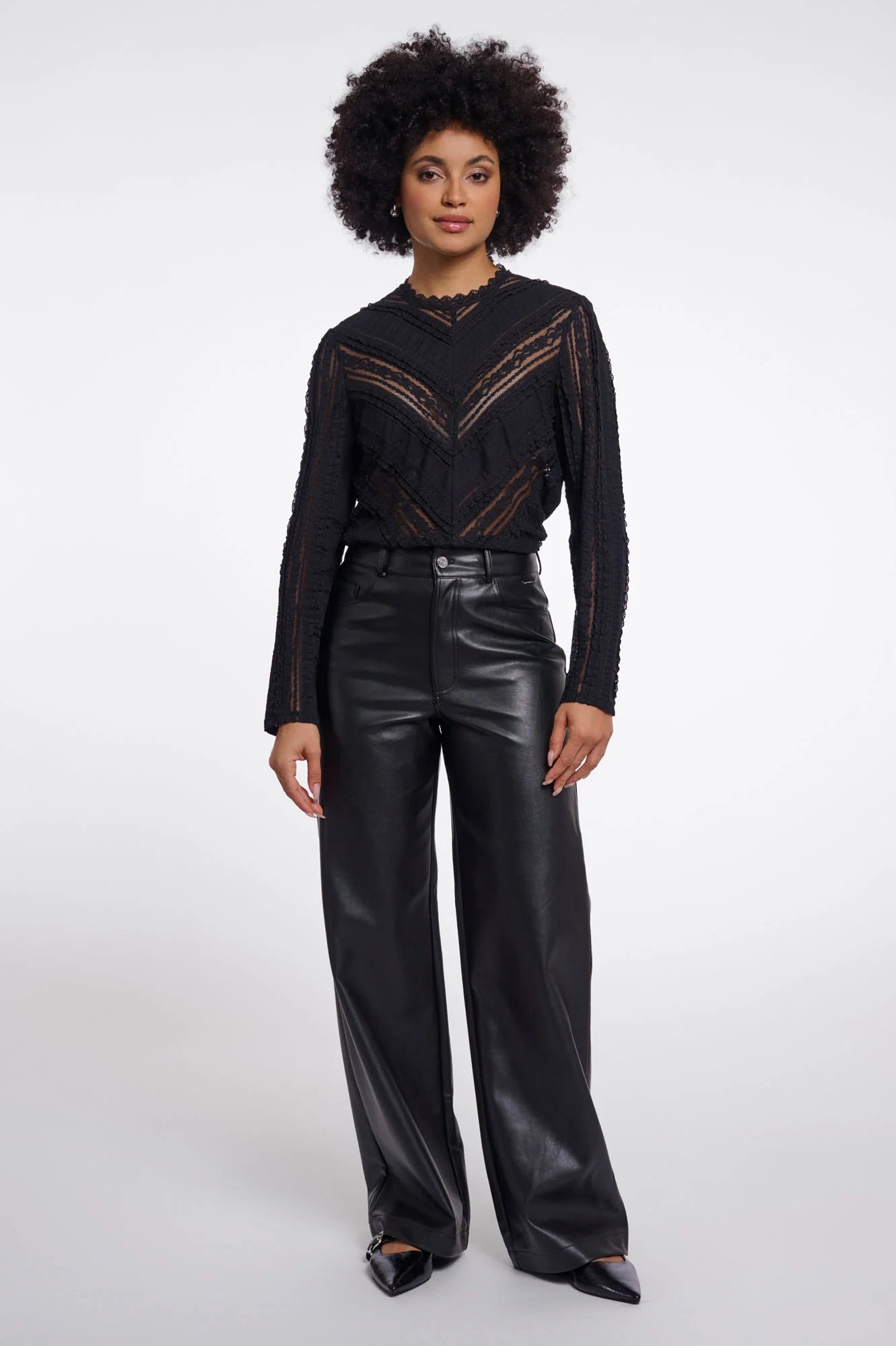 Rino & Pelle broek pu ‘Corian’