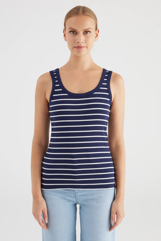 COJ tank top 'Olivia' striped