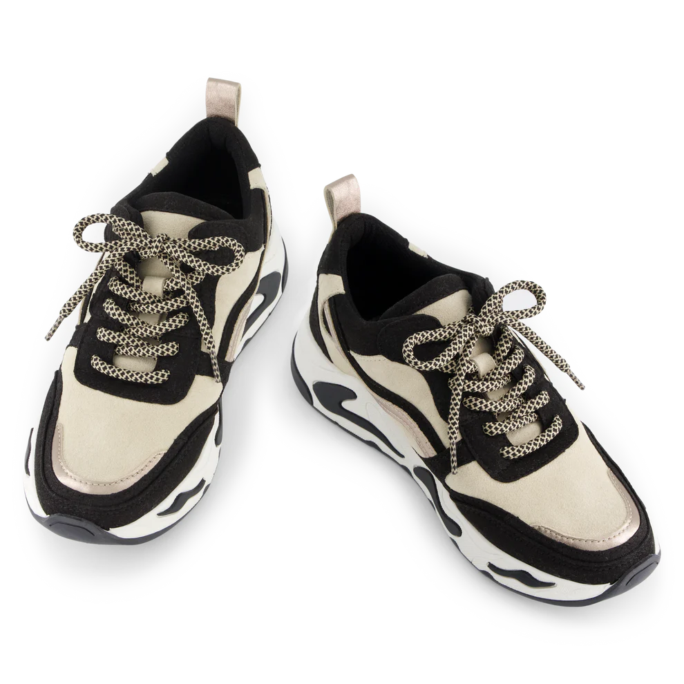 Sneakers Juul&Belle Oslo black ecru