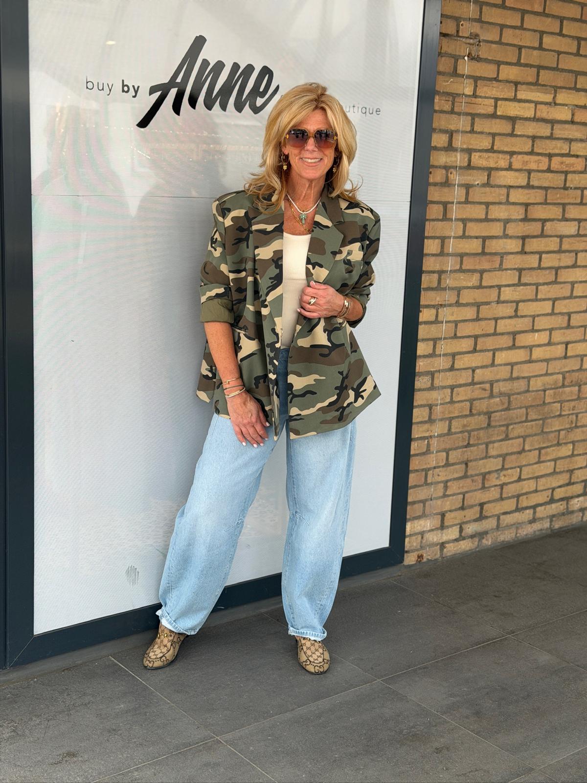Blazer Ambika 'Jasmijn' camouflage