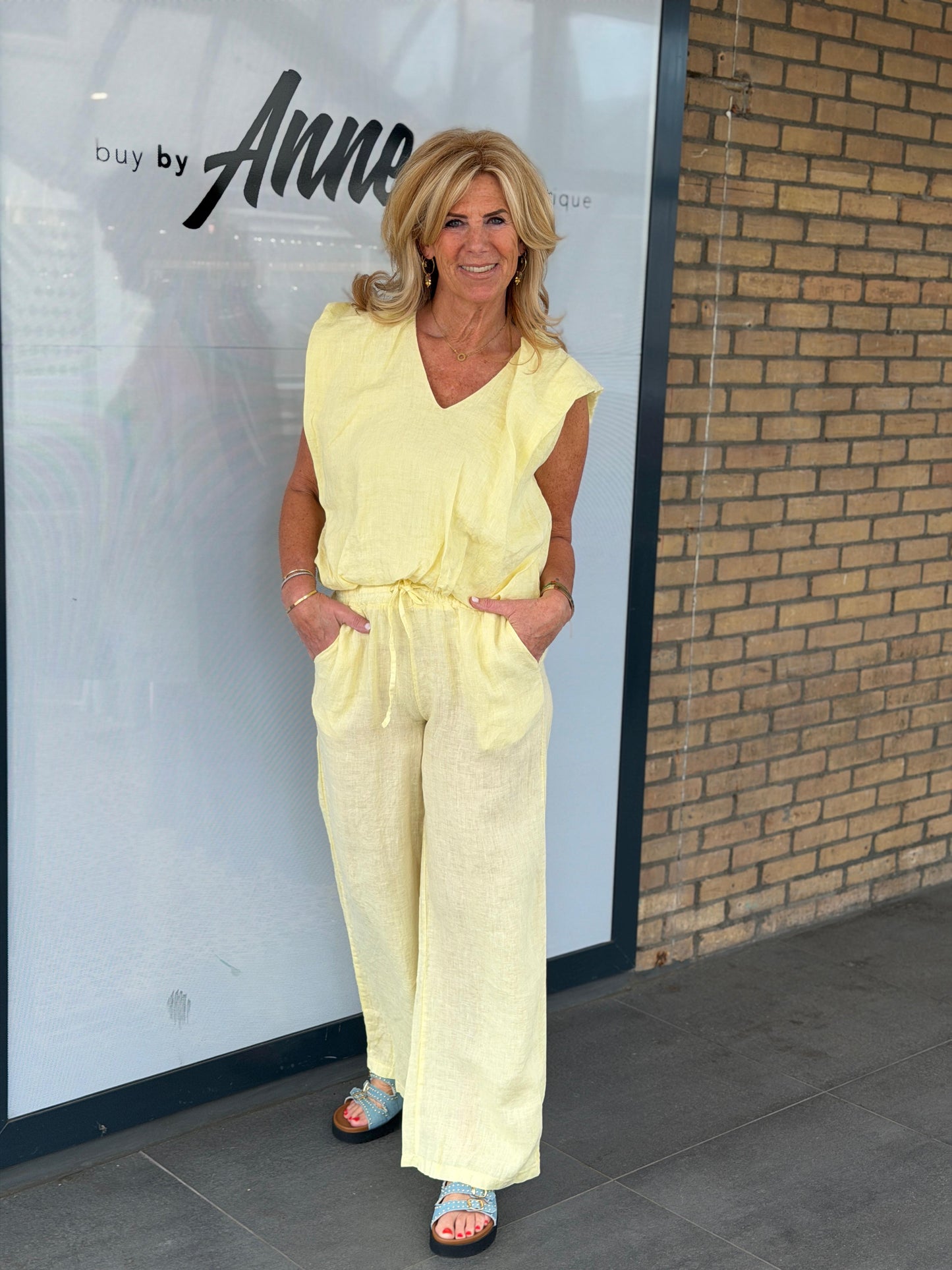 Broek linnen 'Summer'