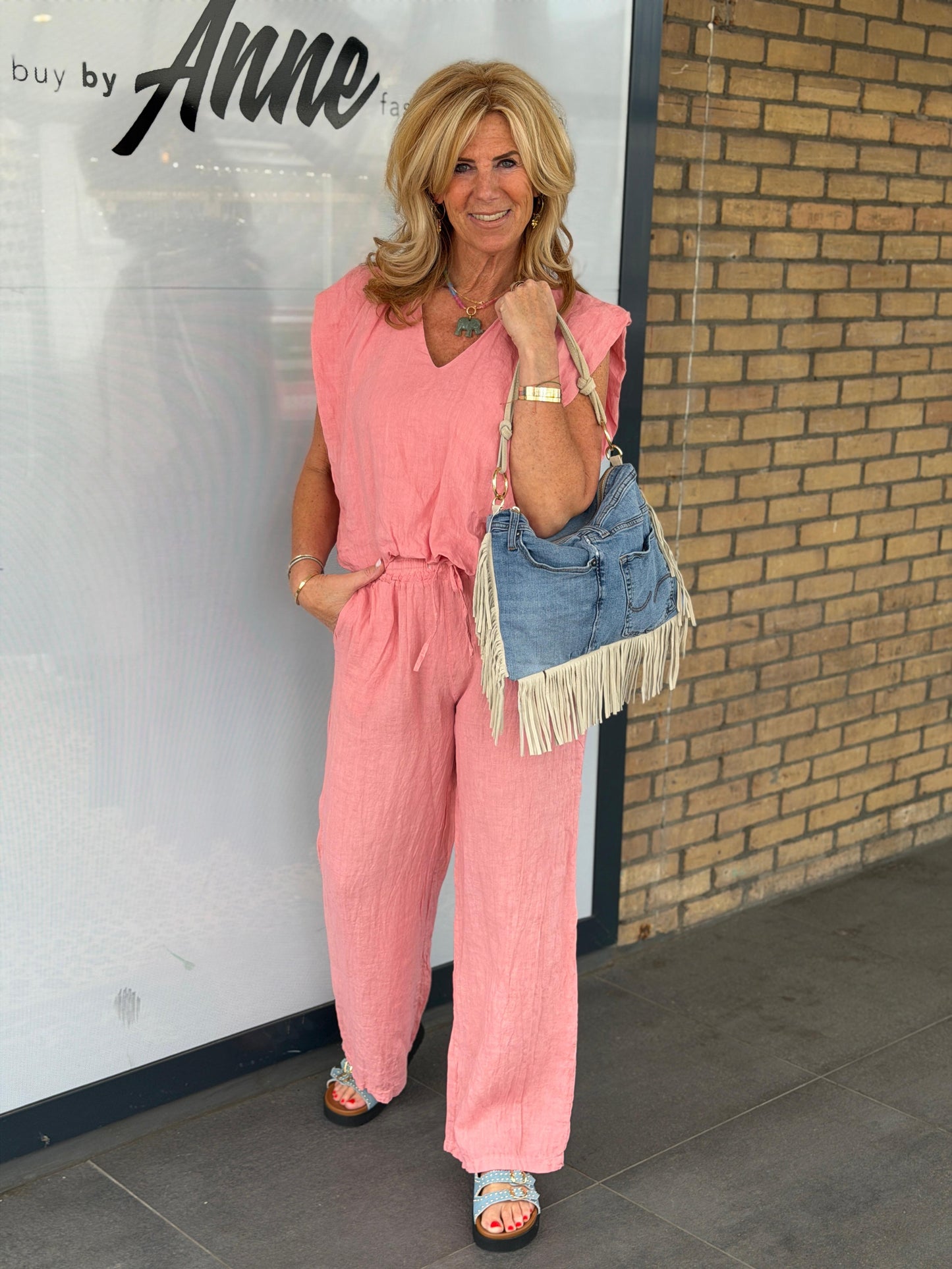 Broek linnen 'Summer'