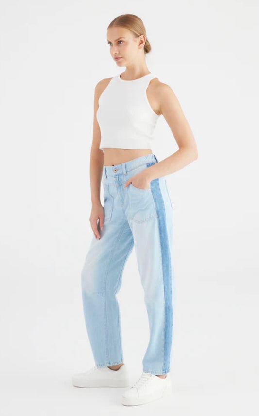 COJ jeans 'Selena' contrast side