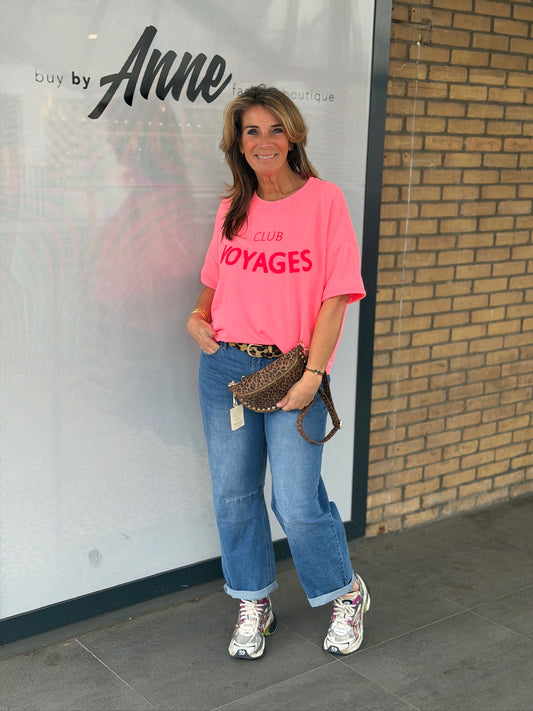 Sweater 'Fluor' korte mouw