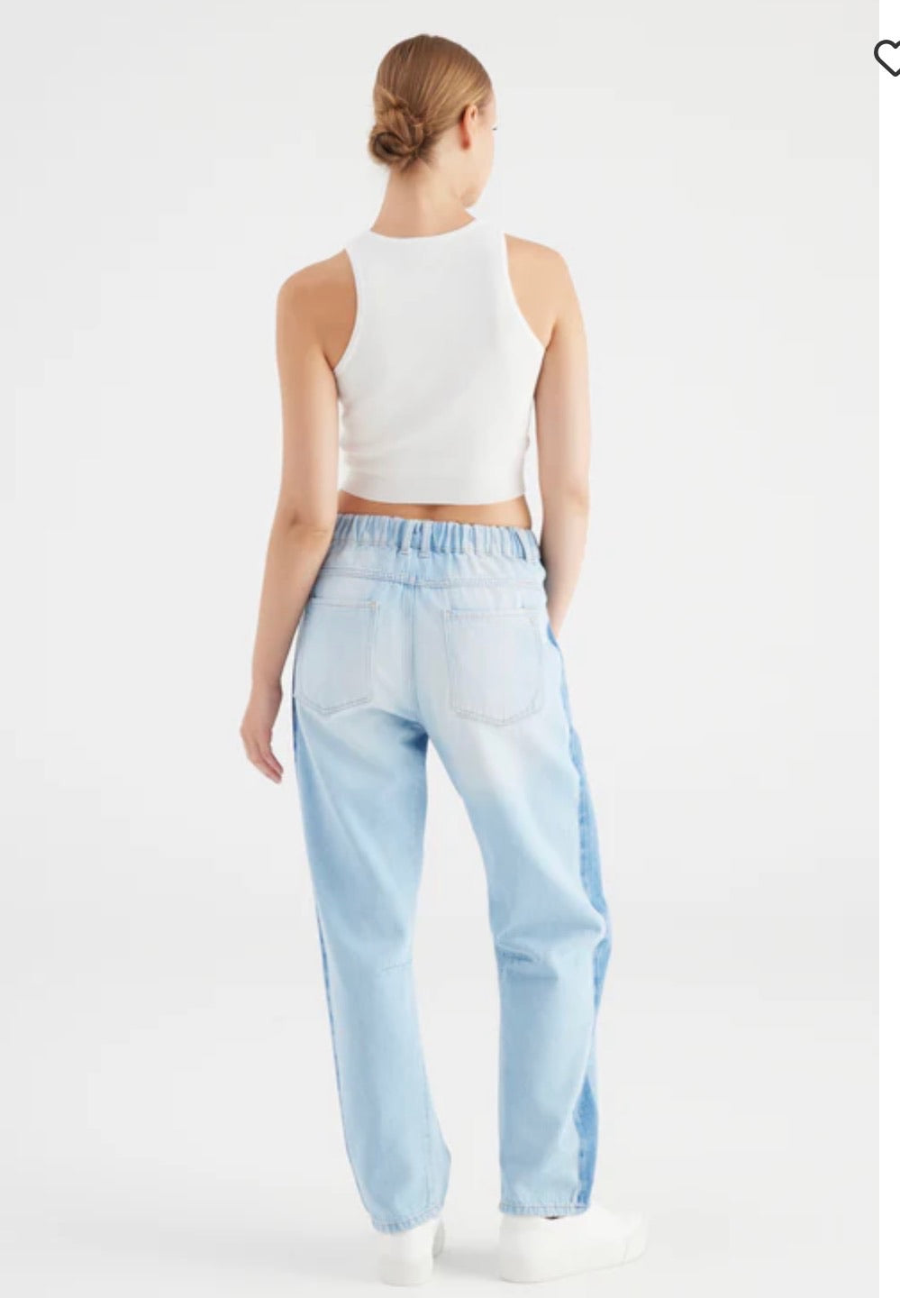 COJ jeans 'Selena' contrast side