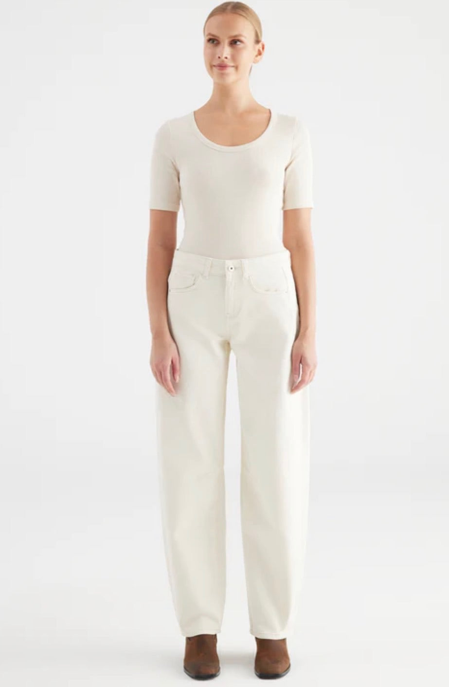 COJ jeans 'Clara' ecru